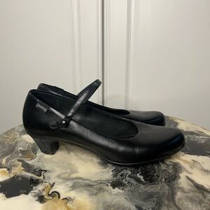 Camper Helena Leather Mary Jane Heel
